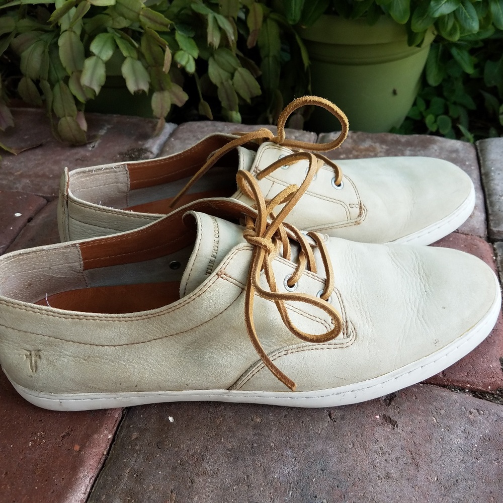 Frye Leather Lace Up Deck/Boat Shoes Size 13